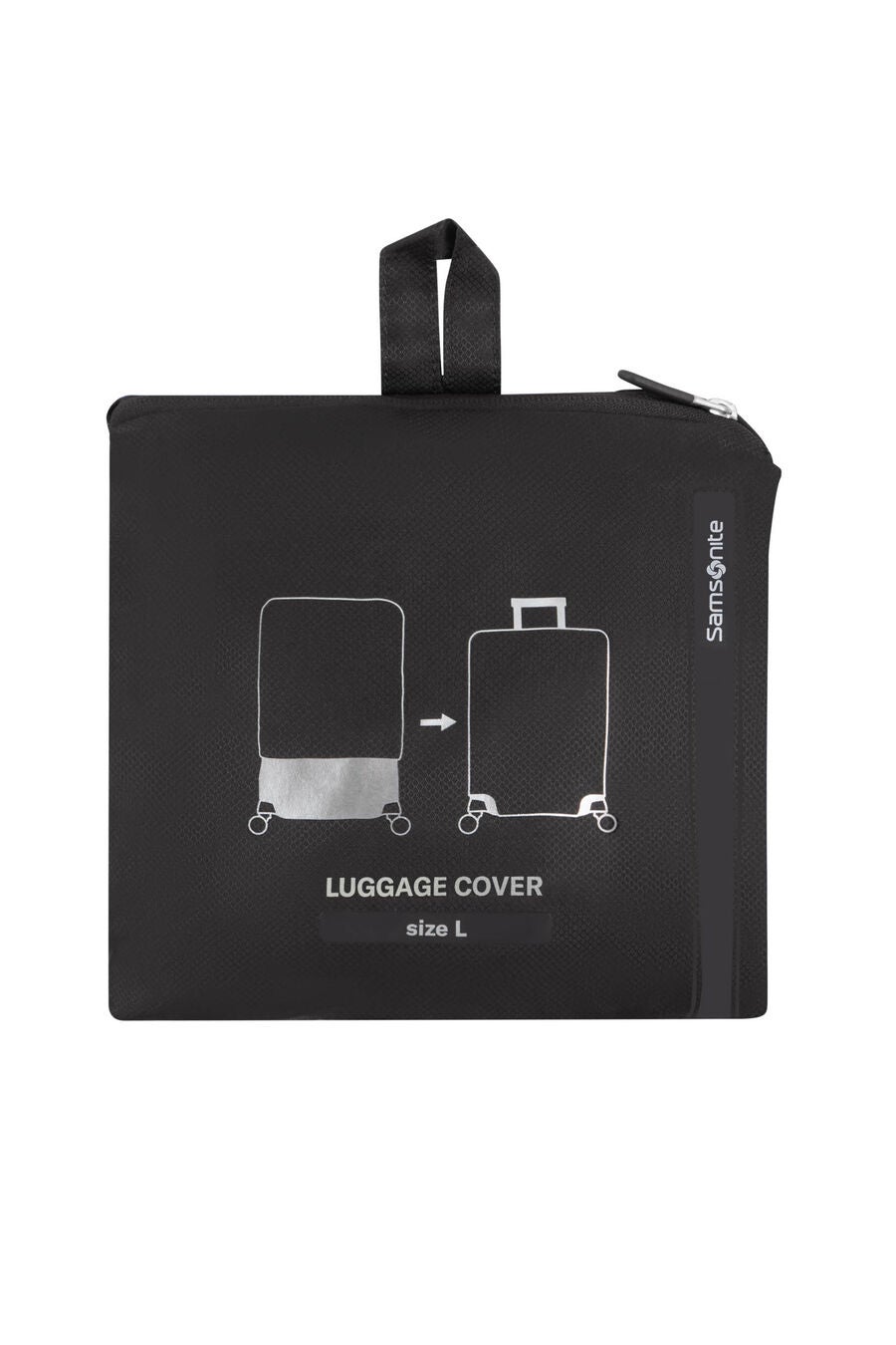 TRAVEL ACCESSORIES FOLDABLE LUGGAGE COVER LARGE (FITS 75CM*)