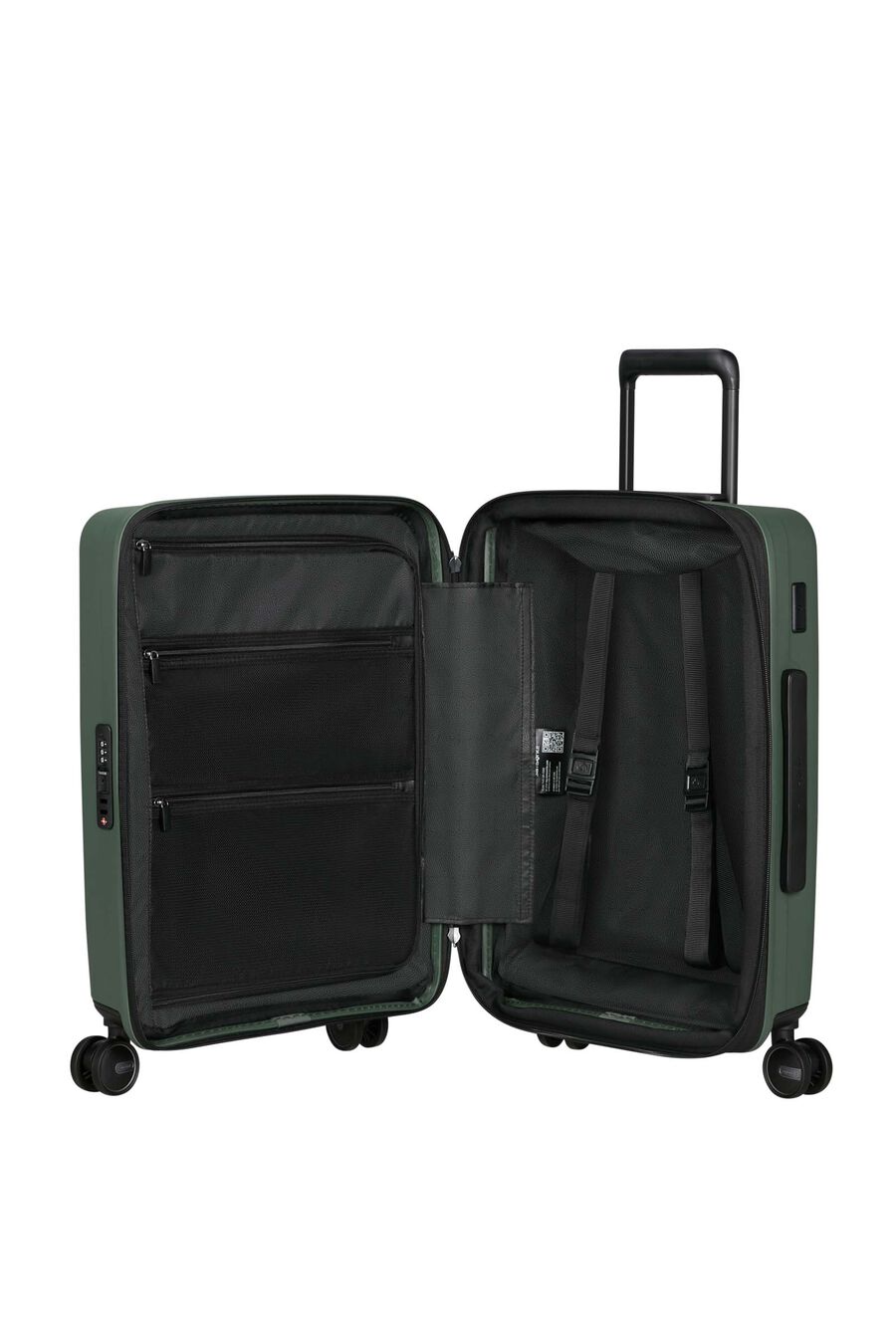 RESTACKD CARRY-ON SMALL 55CM 3.1KG SUITCASE EXPANDABLE 15.6'' LAPTOP EASY ACCESS