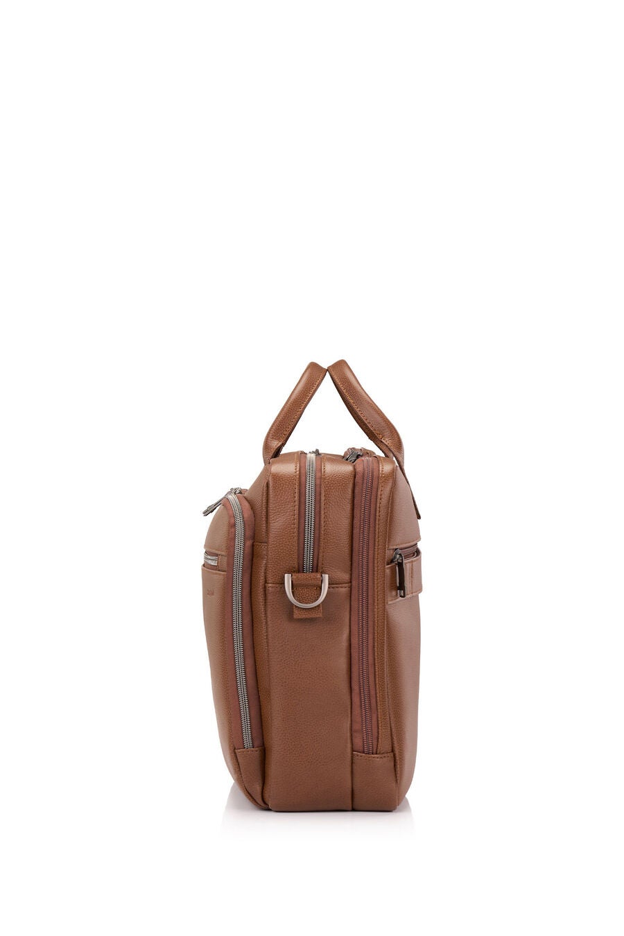 CLASSIC LEATHER 15.6'' LAPTOP TOPLOADER BRIEFCASE