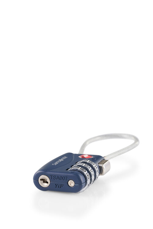 TRAVEL ESSENTIALS 3.DIAL CABLE LOCK TSA  hi-res | Samsonite