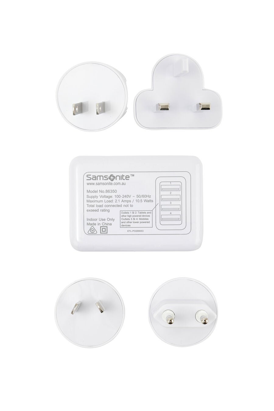 TRAVEL LINK ACC. Interchangeable USB Adpt