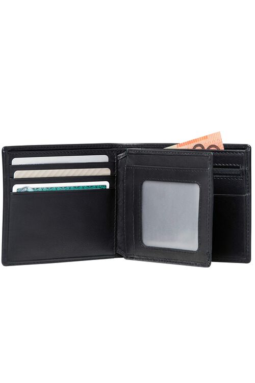 DLX LEATHER WALLETS Wallet wtih Coin and ID7CC  hi-res | Samsonite