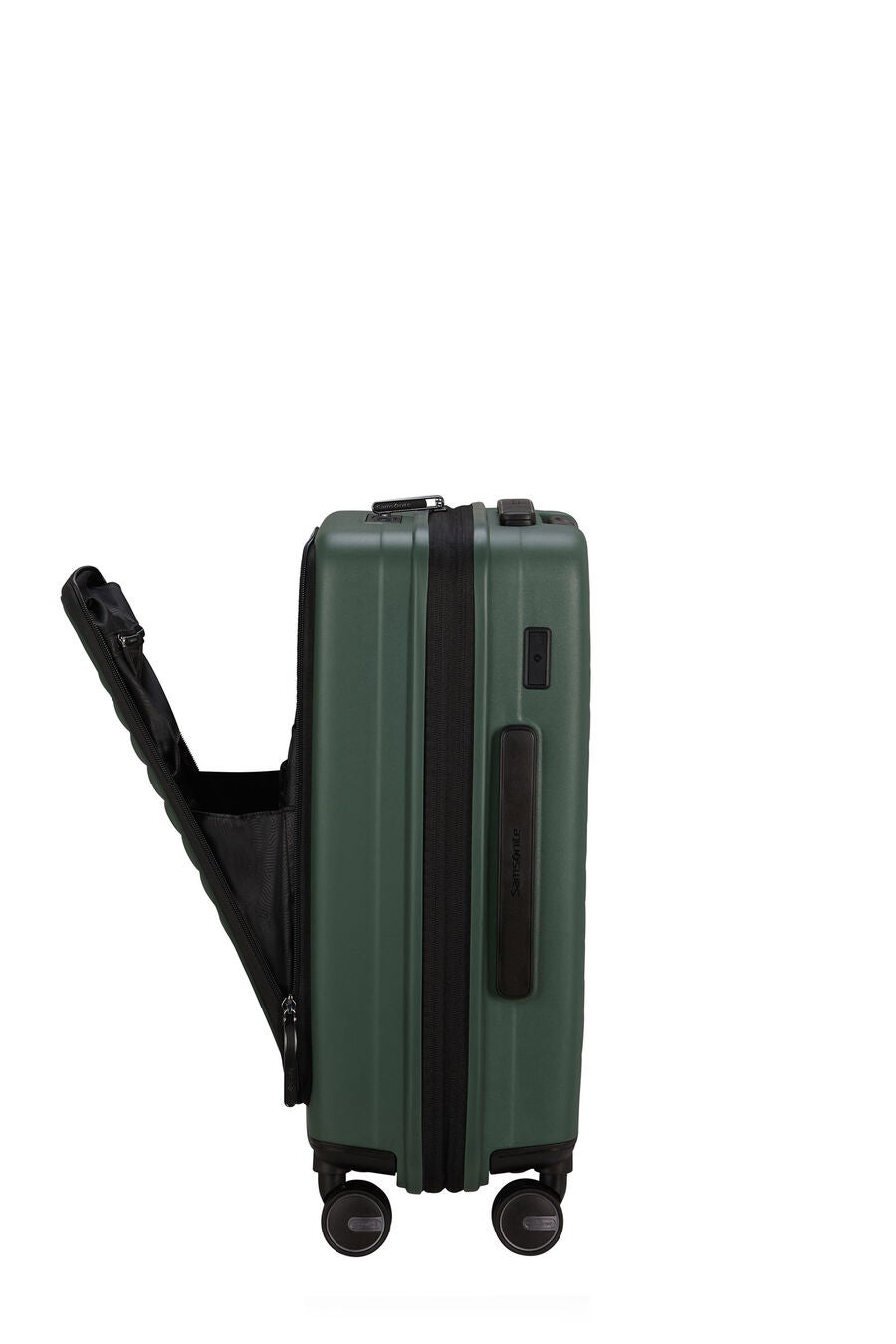 RESTACKD CARRY-ON SMALL 55CM 3.1KG SUITCASE EXPANDABLE 15.6'' LAPTOP EASY ACCESS