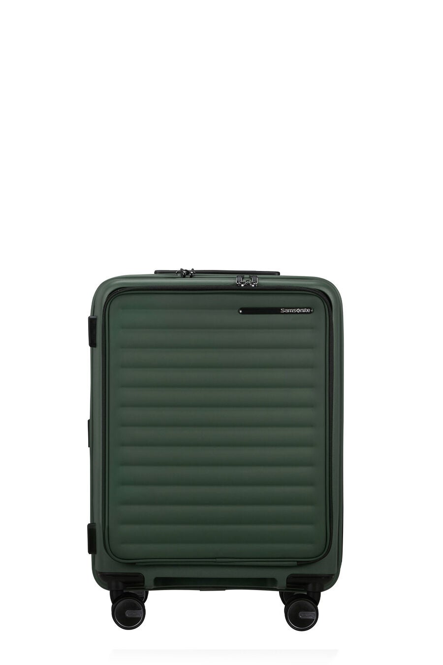 RESTACKD CARRY-ON SMALL 55CM 3.1KG SUITCASE EXPANDABLE 15.6'' LAPTOP EASY ACCESS