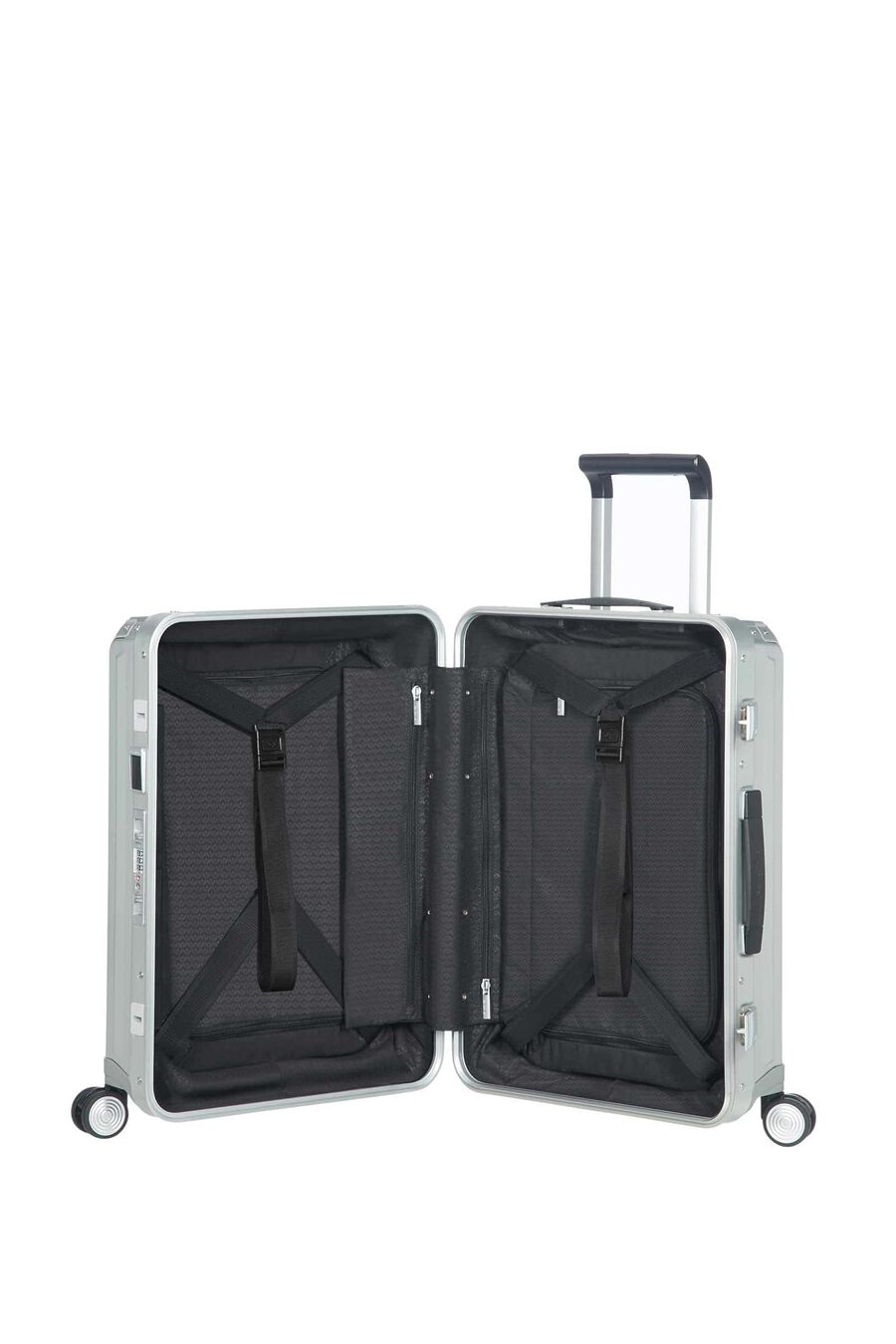 LITE-BOX ALU CARRY-ON SMALL 55CM ZIPPERLESS SUITCASE