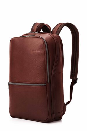 CLASSIC LEATHER 14.1'' LAPTOP SLIM BACKPACK