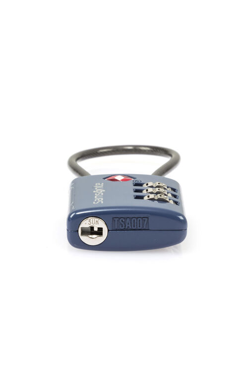 TRAVEL ESSENTIALS 3DIAL CABLELOCK TSA METAL  hi-res | Samsonite