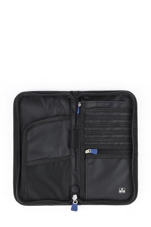 TRAVEL ESSENTIALS ZIPPED TRAVEL WALLET RFID  hi-res | Samsonite