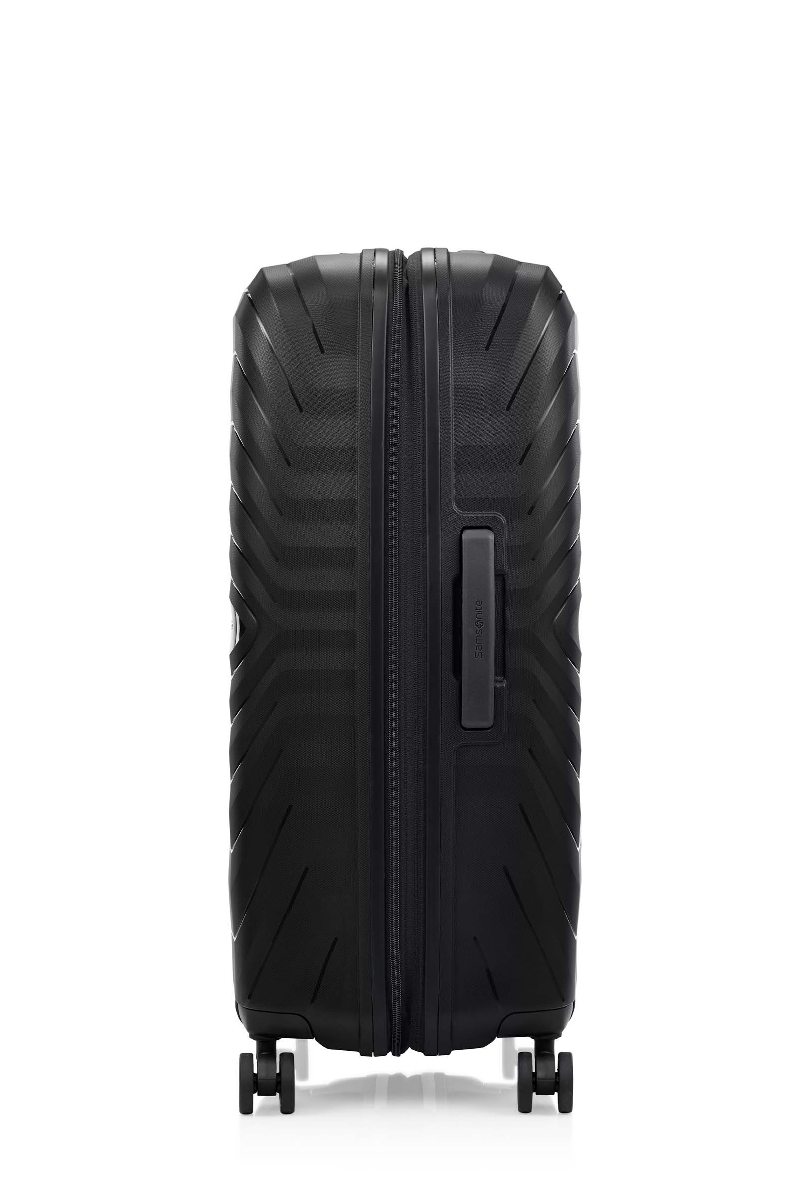 Octolite hardside spinner case large 75cm black 4kg outlet