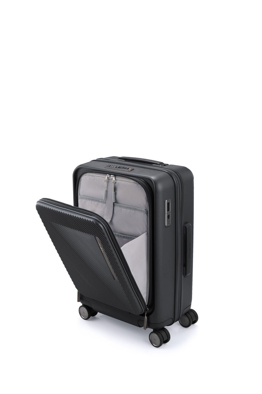 ZIPPRIX FT CARRY-ON SMALL 55CM SUITCASE EXPANDABLE WITH 14'' LAPTOP FRONT POCKET AND WAYPOINT&trade; SMART TAG