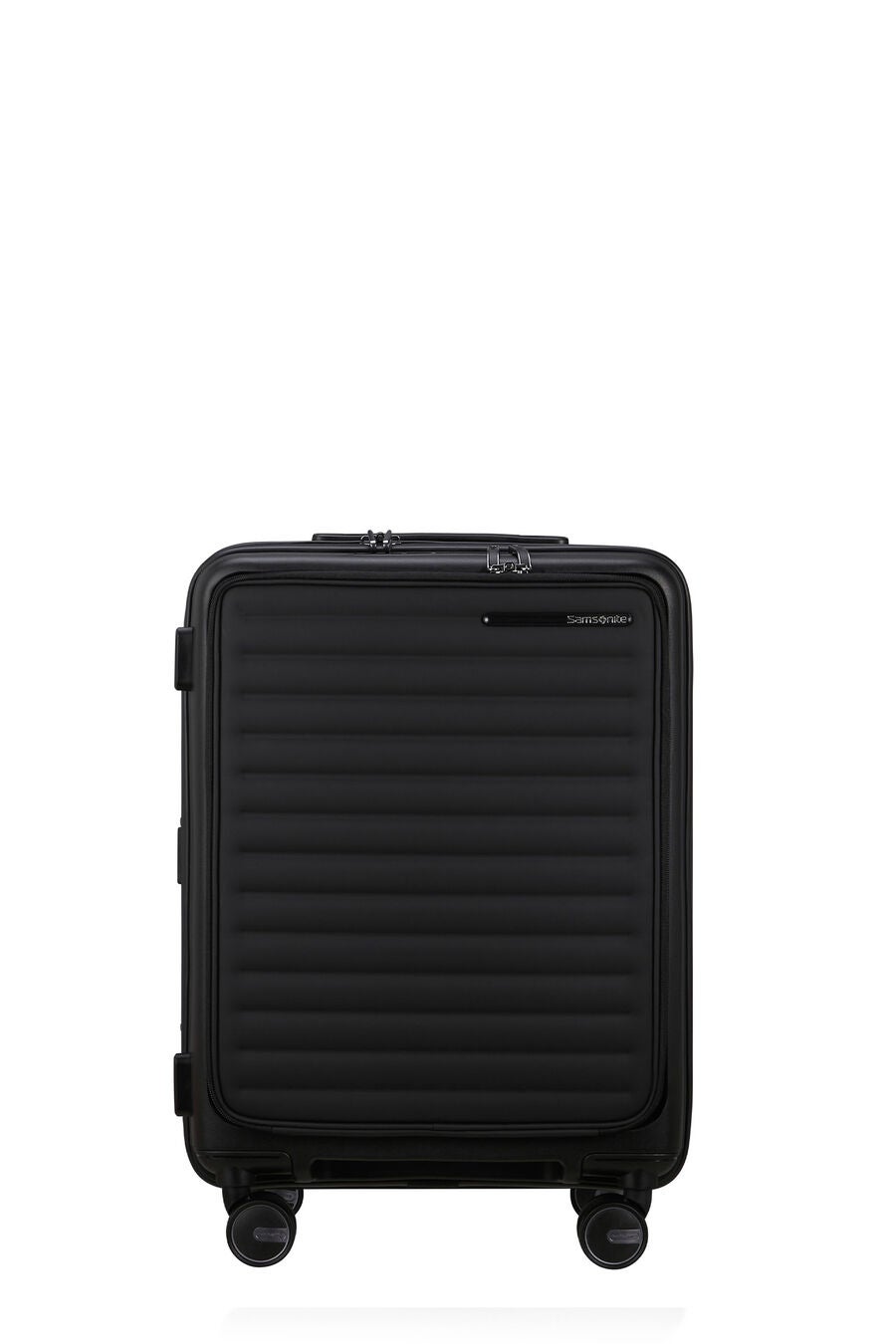RESTACKD CARRY-ON SMALL 55CM 3.1KG SUITCASE EXPANDABLE 15.6'' LAPTOP EASY ACCESS