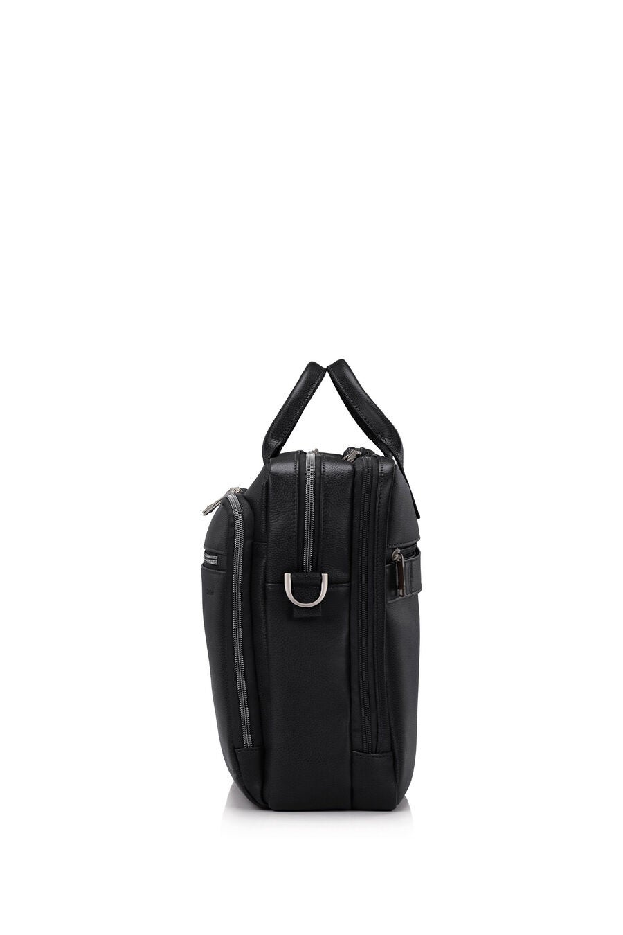 CLASSIC LEATHER 15.6'' LAPTOP TOPLOADER BRIEFCASE