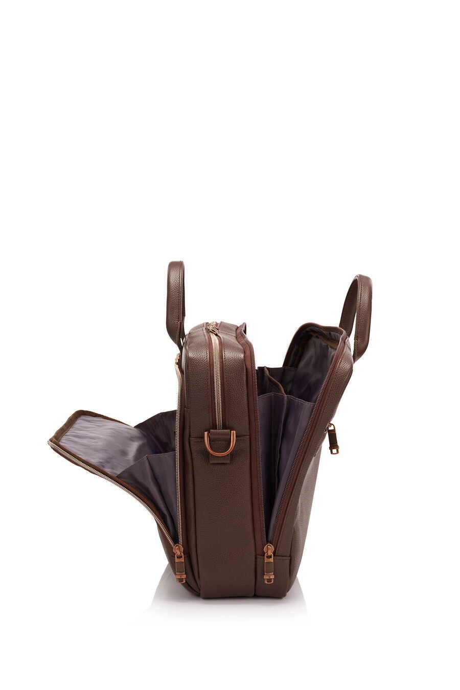 CLASSIC LEATHER 15.6'' LAPTOP TOPLOADER BRIEFCASE