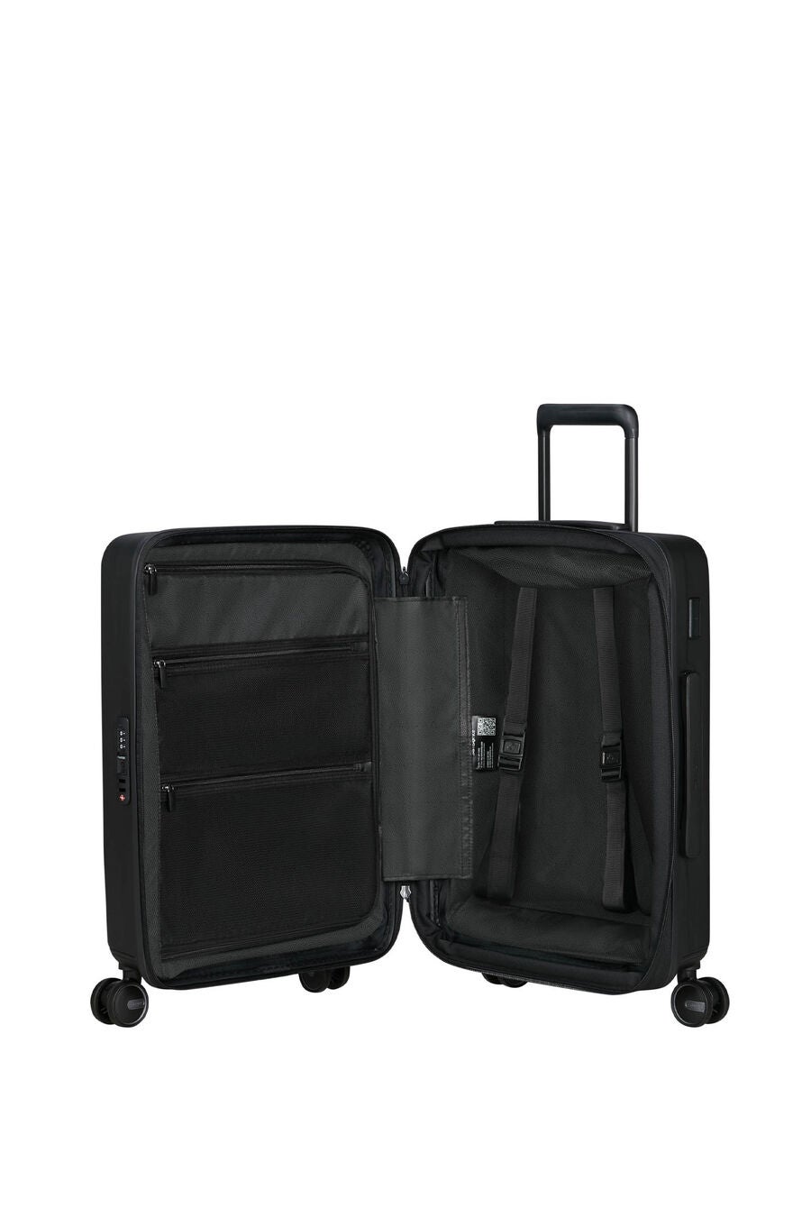 RESTACKD CARRY-ON SMALL 55CM 3.1KG SUITCASE EXPANDABLE 15.6'' LAPTOP EASY ACCESS