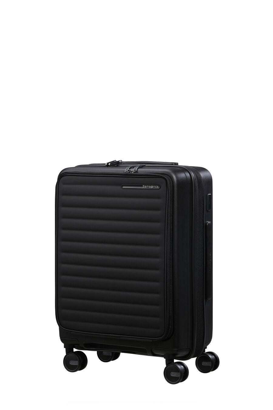 RESTACKD CARRY-ON SMALL 55CM 3.1KG SUITCASE EXPANDABLE 15.6'' LAPTOP EASY ACCESS