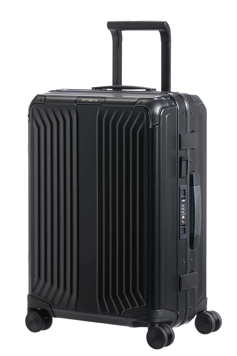 LITE-BOX ALU CARRY-ON SMALL 55CM ZIPPERLESS SUITCASE