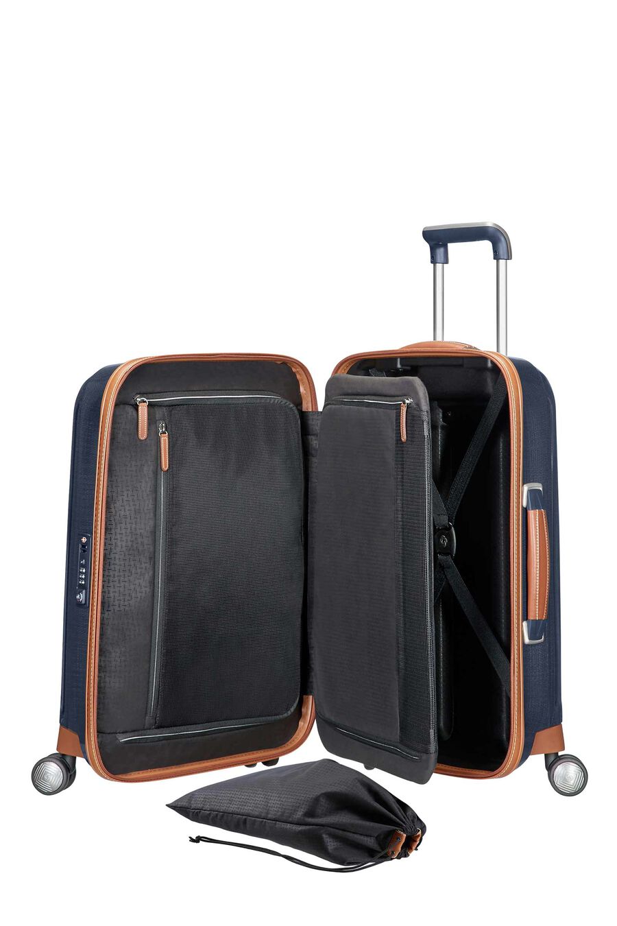 LITE-CUBE DLX CARRY-ON SMALL 55CM SUITCASE