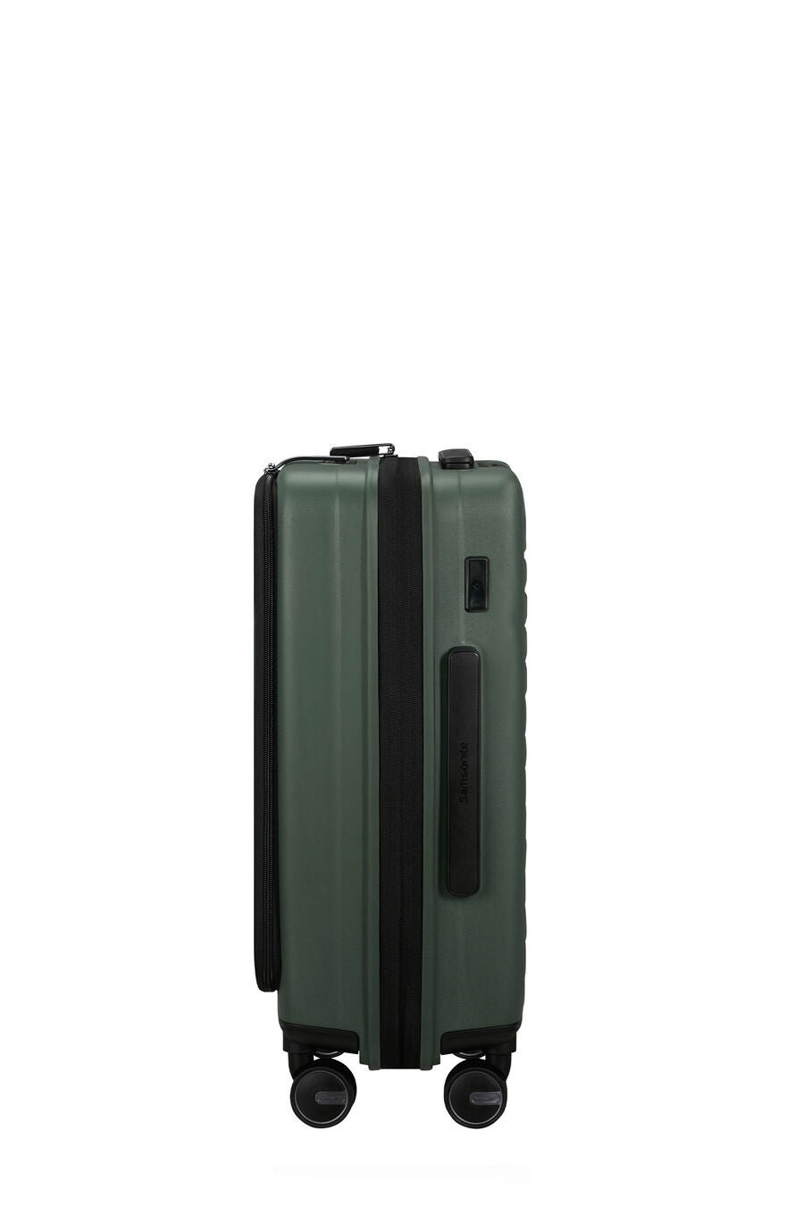 RESTACKD CARRY-ON SMALL 55CM 3.1KG SUITCASE EXPANDABLE 15.6'' LAPTOP EASY ACCESS