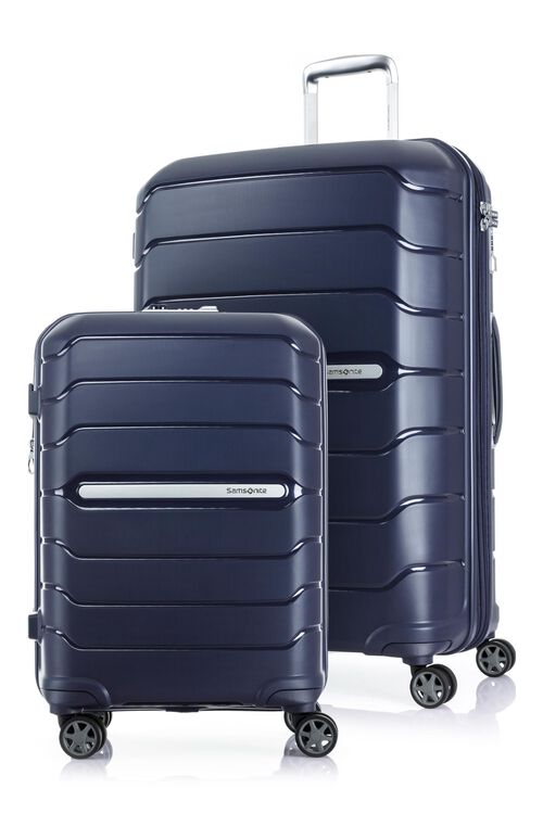 OC2LITE 2 PC SET EXPANDABLE NAVY (CARRY-ON & CHECK-IN)