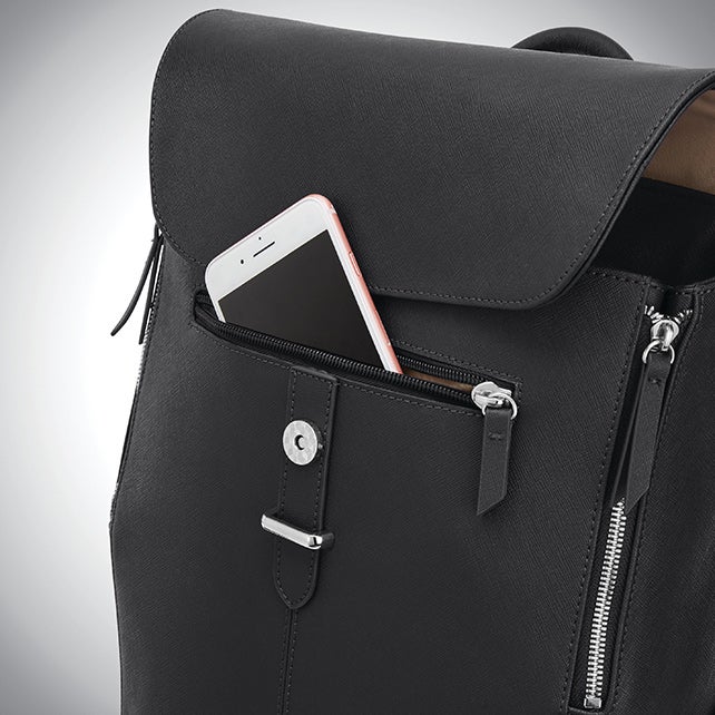 W. EXECUTIVE LEATHER Flap Backpack