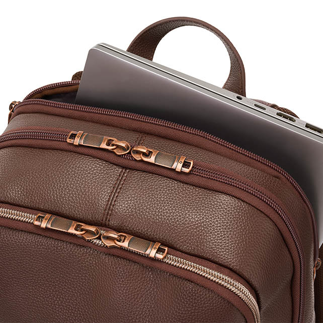 SAM CLASSIC LEATHER SLIM BACKPACK