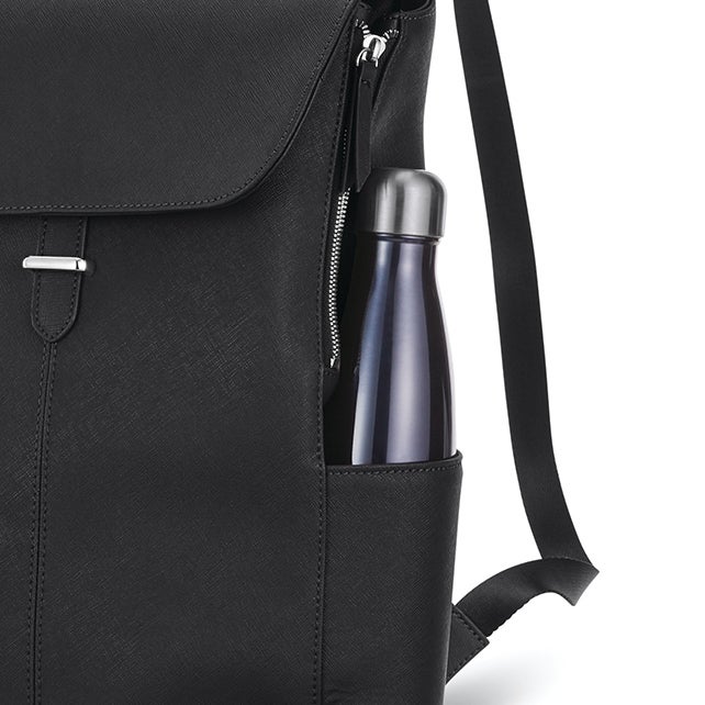 W. EXECUTIVE LEATHER Flap Backpack