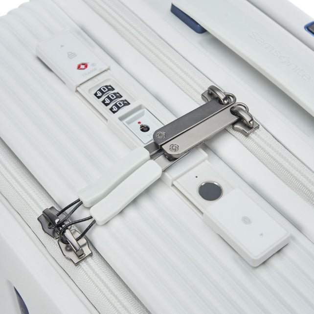 BEAMIX CARRY-ON SMALL 55CM SUITCASE WITH FRONT POCKET