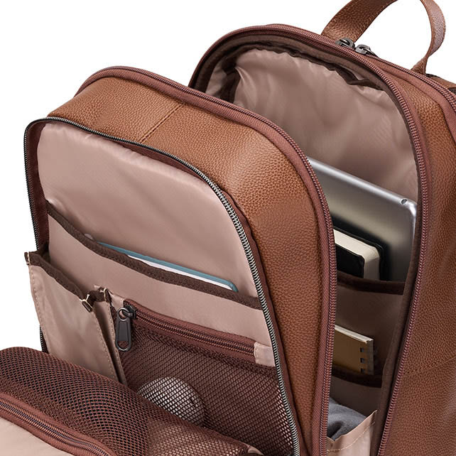 SAM CLASSIC LEATHER SLIM BACKPACK