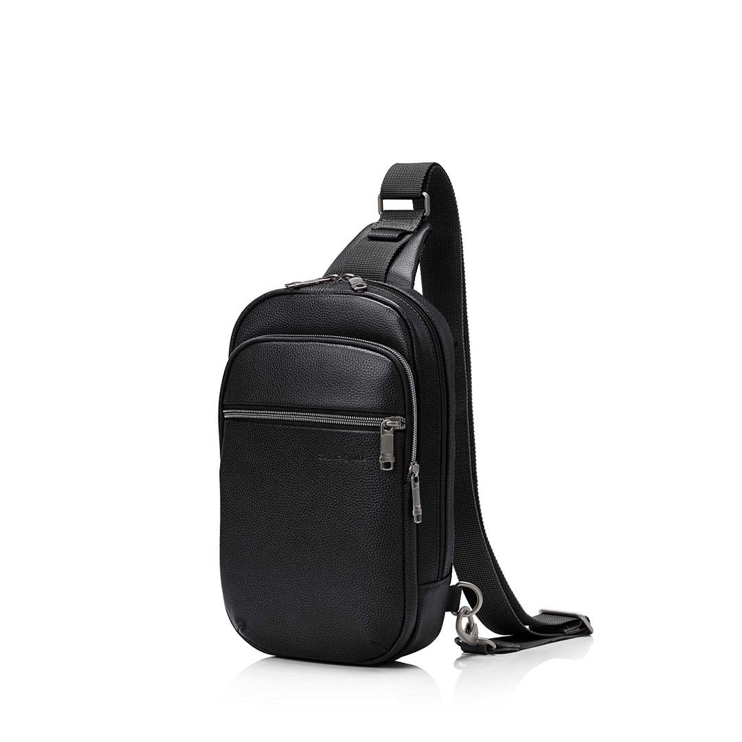 Samsonite Sam Classic Leather Sling Bag - Samsonite Sam Classic