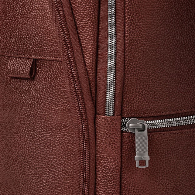 CLASSIC LEATHER 14.1'' LAPTOP SLIM BACKPACK
