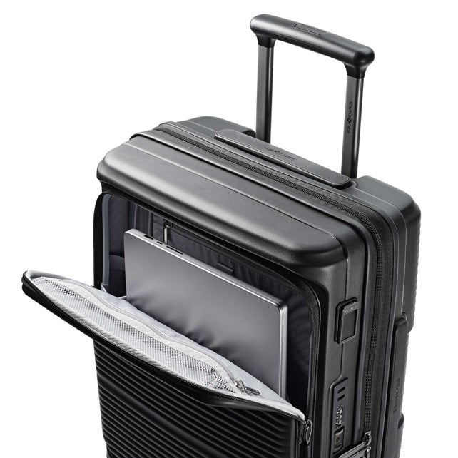 PARALUX SUITCASE CHECK-IN LARGE 75CM SUITCASE EXPANDABLE WITH FRONT POCKET